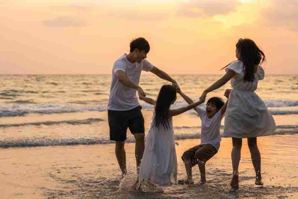 asian young happy family enjoy vacation on beach i 2022 02 01 22 38 16 utc